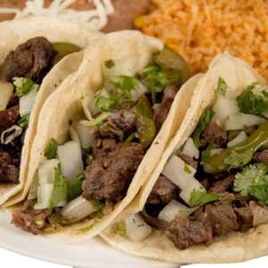 3 Tacos plate